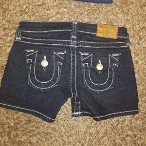 Girls True Religion Shorts